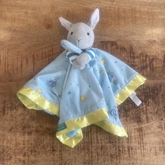 Goodnight Moon Lovey Plush Bunny Rabbit Stuffed Baby Toy Security Blanket - Picture 2 of 9